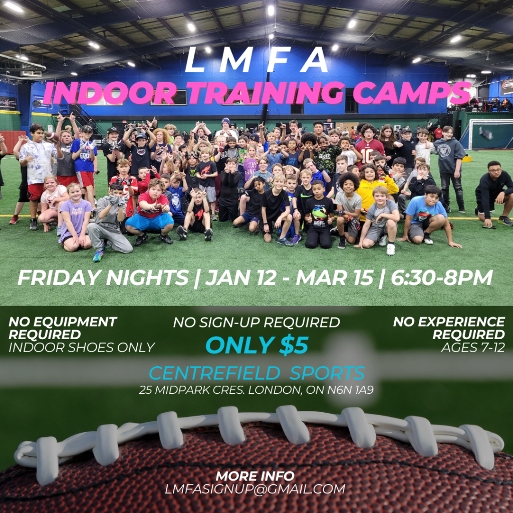 2024 Friday night indoor skills camps London Minor Football Association